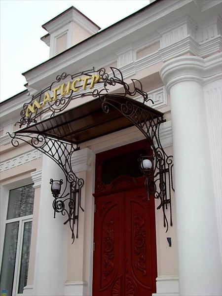 Козирки, навіси — коваль Дмитро Ворчаков, Миколаїв