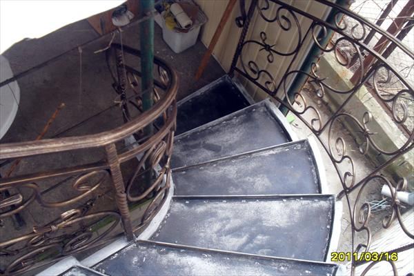 Сходи та перила — коваль Дмитро Ворчаков, Миколаїв