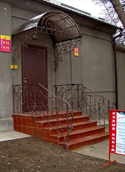 Сходи та перила — коваль Дмитро Ворчаков, Миколаїв