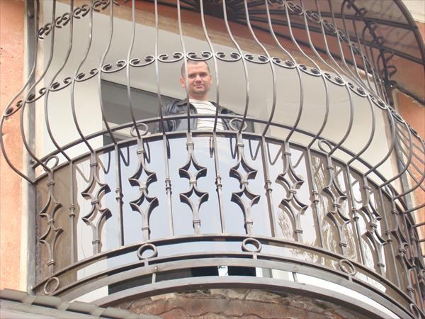 Віконні ґрати — коваль Дмитро Ворчаков, Миколаїв