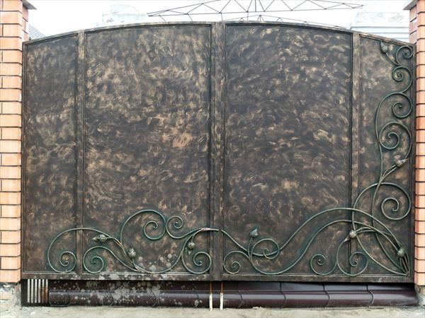 Ворота та хвіртки — коваль Дмитро Ворчаков, Миколаїв