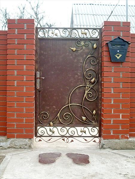 Ворота та хвіртки — коваль Дмитро Ворчаков, Миколаїв