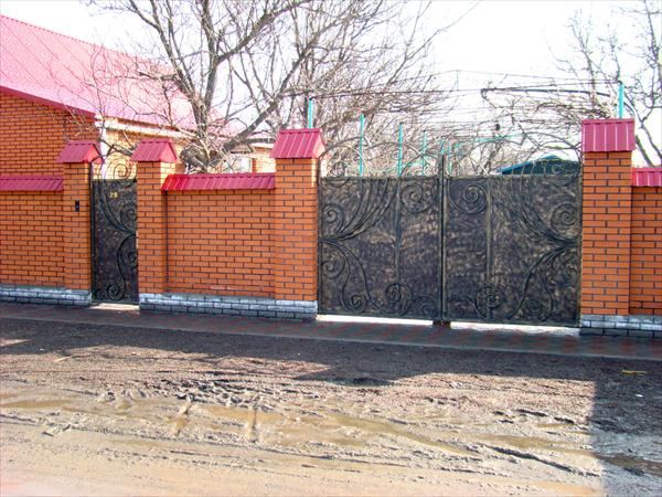Ворота та хвіртки — коваль Дмитро Ворчаков, Миколаїв