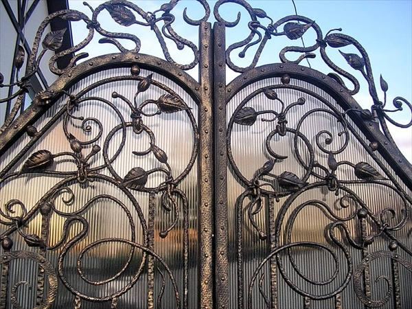 Ворота та хвіртки — коваль Дмитро Ворчаков, Миколаїв